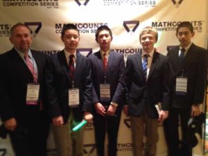 2014 Team at MATHCOUNTS Banquet